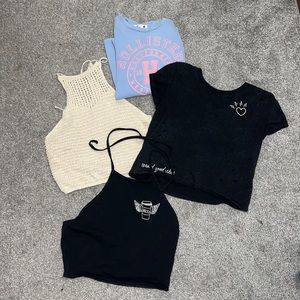 Hollister shirts bundle!